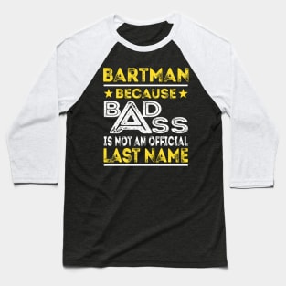 BARTMAN Baseball T-Shirt